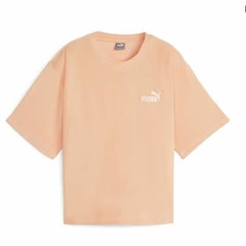 T-shirt à manches courtes femme Puma ESS ELEVATED RELAXED 677947 45 Orange