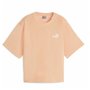 T-shirt à manches courtes femme Puma ESS ELEVATED RELAXED 677947 45 Orange