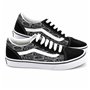 Chaussures de sport pour femme Vans JN OLD SKOOL LOGO VN0A5EE6N421 Noir