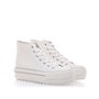 Chaussures casual enfant Mustang Action Pu White 60424 C19667 Blanc