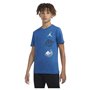 T shirt à manches courtes Enfant Nike JDB AIR GLOBE JORDAN SS TEE 95D121 U1R Bleu