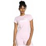 T-shirt à manches courtes femme Puma ESS LOGO TEE 586775 60 Rose