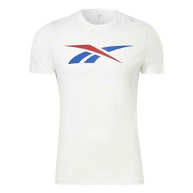 T-shirt à manches courtes homme Reebok GS VECTOR TEE 100065058 Blanc