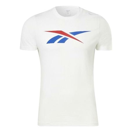 T-shirt à manches courtes homme Reebok GS VECTOR TEE 100065058 Blanc