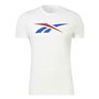 T-shirt à manches courtes homme Reebok GS VECTOR TEE 100065058 Blanc