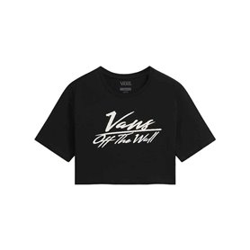 T-shirt à manches courtes femme Vans GO ANYPLACE CREW CROP II Noir