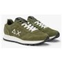 Chaussures casual homme SUN68 TOM SUEDE Z44106 74 Vert