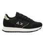 Baskets Casual pour Femme SUN68 ALLY GLITTER TEXTILE Z44204 11 Noir