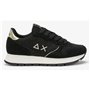 Baskets Casual pour Femme SUN68 ALLY GLITTER TEXTILE Z44204 11 Noir