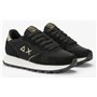 Baskets Casual pour Femme SUN68 ALLY GLITTER TEXTILE Z44204 11 Noir