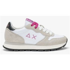 Baskets Casual pour Femme SUN68 ALLY SOLID NYLON Z44201 01 Blanc