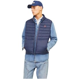 Gilet Rembourré pour Hommes Jack & Jones JJESPRINT BODYWARMER COLLAR NOOS 12258457 Blue marine
