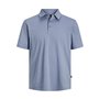 Polo à manches courtes homme Jack & Jones JPRBLASPENCER SS POLO 12251349 Bleu