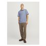 Polo à manches courtes homme Jack & Jones JPRBLASPENCER SS POLO 12251349 Bleu