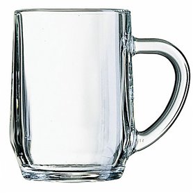 Chope à bière Arcoroc Haworth Transparent verre 280 ml (36 Unités)