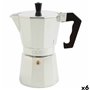 Cafetière Italienne Quid Cesena Acier Aluminium Bakélite 6 Tasses (6 Unités)