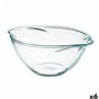 Bol mélangeur Pyrex Classic Vidrio Transparent verre 27 x 23 x 12 cm 6 Unités