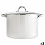Casserole avec Couvercle Quid Ottawa Ø 30 cm (2 Unités)