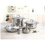 Casserole avec Couvercle Quid Ottawa Ø 30 cm (2 Unités)