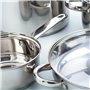 Casserole avec Couvercle Quid Ottawa Ø 30 cm (2 Unités)
