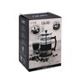 Cafetière à Piston Quid Serenia Transparent verre Acier inoxydable 600 ml (6 Unités)