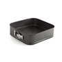 Moule à pâtisserie Quid Sweet Grey Noir Métal 24 cm (12 Unités)