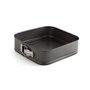 Moule à pâtisserie Quid Sweet Grey Noir Métal 24 cm (12 Unités)
