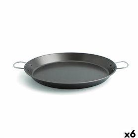 Poêle Quid Senia Noir Métal Acier Ø 38 cm (6 Unités)