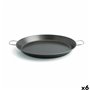 Poêle Quid Senia Noir Métal Acier Ø 38 cm (6 Unités)