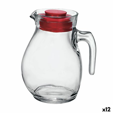 Carafe avec Couvercle et Doseur Bormioli Rocco Sangria verre 1