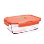Boîte à lunch hermétique Luminarc Pure Box Holy Bicolore verre 1,22 L (6 Unités)