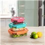 Boîte à lunch hermétique Luminarc Pure Box Holy Bicolore verre 820 ml (6 Unités)