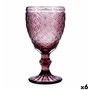 Verre Bidasoa Rose Moon Rose verre 350 ml (6 Unités)