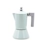 Cafetière Italienne Quid Ozon Vert Métal 6 Tasses (6 Unités)