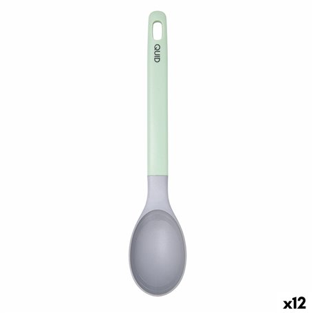 Louche Quid Ozon Vert Plastique 32 cm (12 Unités)