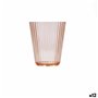 Verre Quid Sunset Coral Corail Plastique 300 ml (12 Unités)
