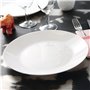 Assiette plate Luminarc Zelie Blanc verre Ø 25 cm (12 Unités)