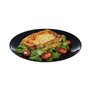 Assiette plate Luminarc Zelie Negro Noir verre Ø 25 cm (12 Unités)