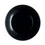 Assiette plate Luminarc Zelie Negro Noir verre Ø 25 cm (12 Unités)