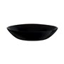 Assiette creuse Luminarc Zelie Negro Noir verre Ø 20 cm (12 Unités)