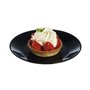 Assiette à dessert Luminarc Zelie Negro Noir verre Ø 18 cm (12 Unités)