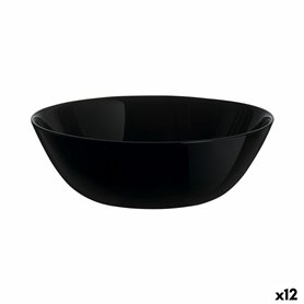 Bol pour Apéritifs Luminarc Zelie Negro Noir verre (12 Unités)