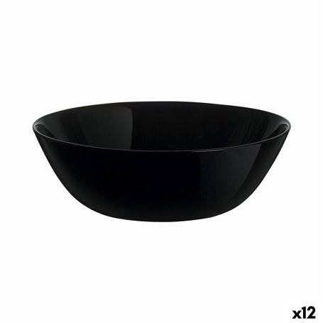 Bol pour Apéritifs Luminarc Zelie Negro Noir verre (12 Unités)