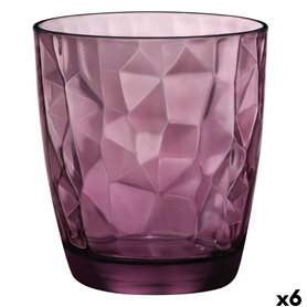 Verre Bormioli Rocco Diamond Pourpre verre 300 ml (6 Unités)