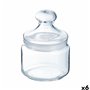 Bocal Luminarc Club Transparent verre 500 ml (6 Unités)