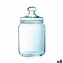 Bocal Luminarc Club Transparent verre 2 L (6 Unités)