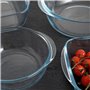 Plat à Gratin Pyrex Airfryer Transparent verre Ø 20 cm 1,1 L (8 Unités)