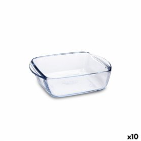 Plat à Gratin Pyrex Airfryer Transparent verre 1 L 20 x 17 cm (10 Unités)