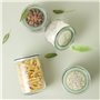 Bocal Luminarc Pure Jar Vert verre 500 ml (6 Unités)