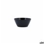 Bol pour Apéritifs Quid Select Basic Noir Mélamine 15 cm (24 Unités)